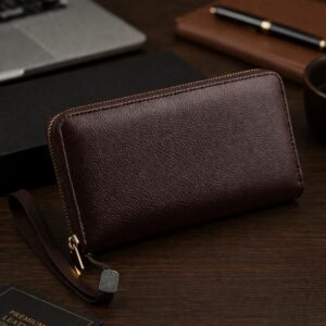 Premium Genuine Leather Wallet (Coffee)