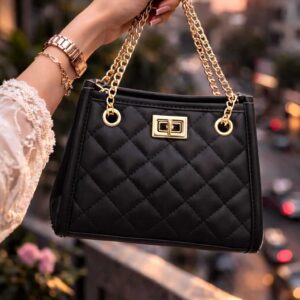 women hand bag black